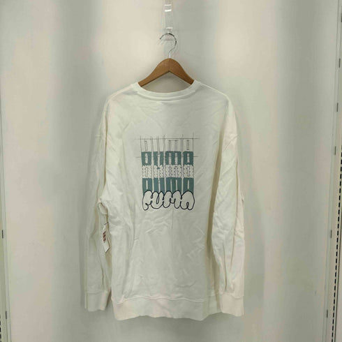 プーマ PUMA 刺繍クルーネックスウェット メンズ XL