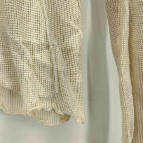 ソロヴ SOLOV ワッフル Long Sleeve T-Shirt レディース