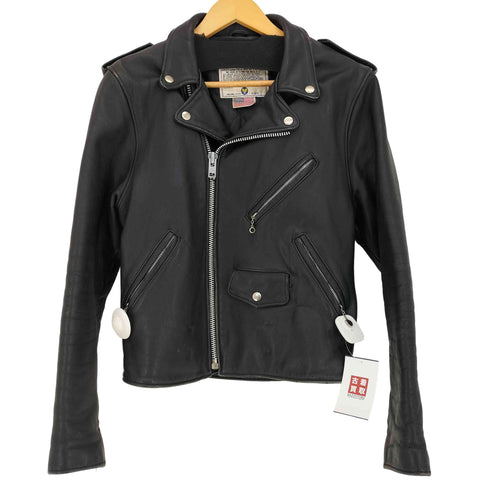 アヴィレックス AVIREX フライトジャケットラベル ダブルライダースジャケット メンズ