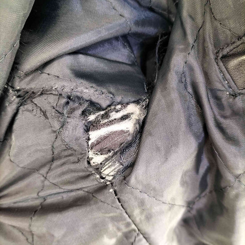 アヴィレックス AVIREX フライトジャケットラベル ダブルライダースジャケット メンズ