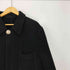 コムデギャルソンオム COMME des GARCONS HOMME 90s 96AW 田中オム 比翼ウールコットン ロングコート メンズ JPN:S
