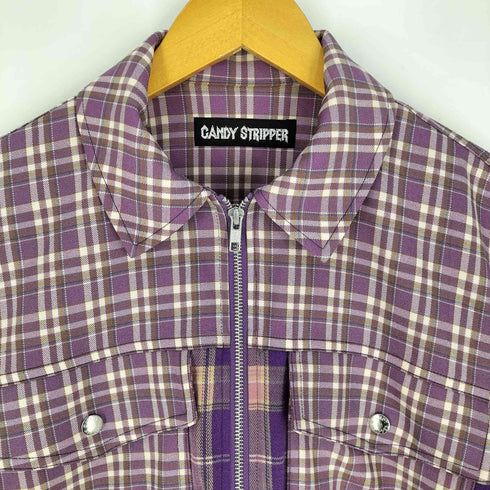 キャンディストリッパー Candy Stripper COMBINED CHECK ブルゾン レディース JPN:2