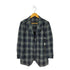 ROYAL ROW イタリア製 シアー チェック テーラードジャケット メンズ