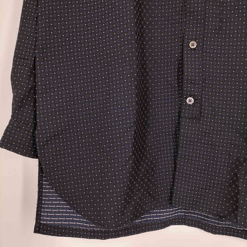 ユナイテッドトウキョウ UNITED TOKYO 小紋ロングバンドカラーシャツ メンズ JPN:1