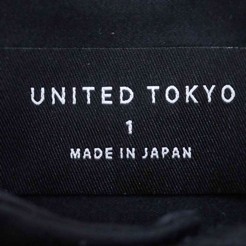 ユナイテッドトウキョウ UNITED TOKYO 小紋ロングバンドカラーシャツ メンズ JPN:1