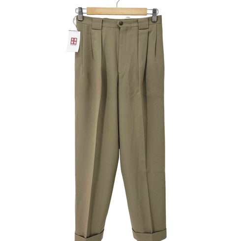 ニューヨーカー NEWYORKER 2タックウールスラックス メンズ 69-94