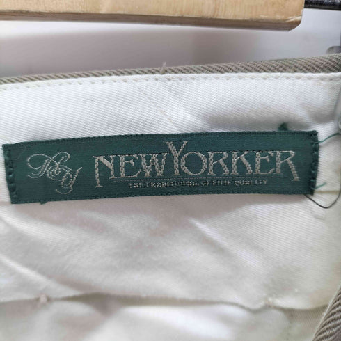 ニューヨーカー NEWYORKER 2タックウールスラックス メンズ 69-94