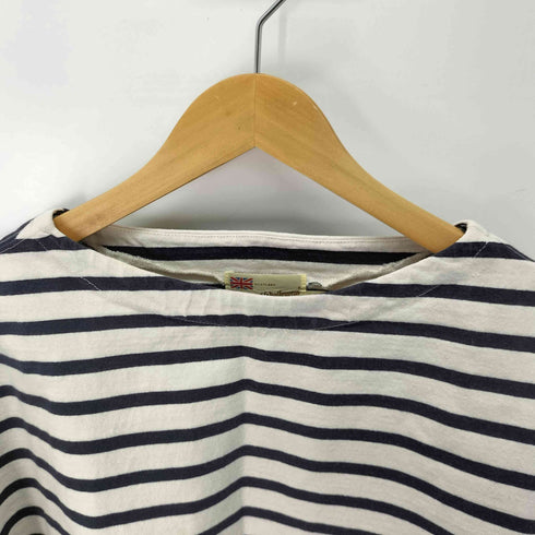 トラディショナルウェザーウェア Traditional Weatherwear ボーダーバスクシャツ レディース import:S