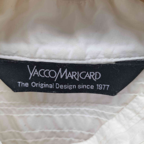 ヤッコマリカルド YACCO MARICARD ピンタック七分袖シャツ レディース 4