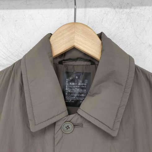 ムジルシリョウヒン 無印良品 洗える中わた ステンカラーコート メンズ JPN:S