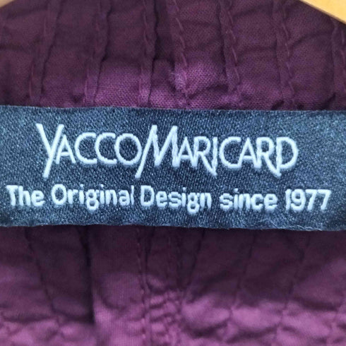 ヤッコマリカルド YACCO MARICARD ピンタック比翼シャツ レディース 1