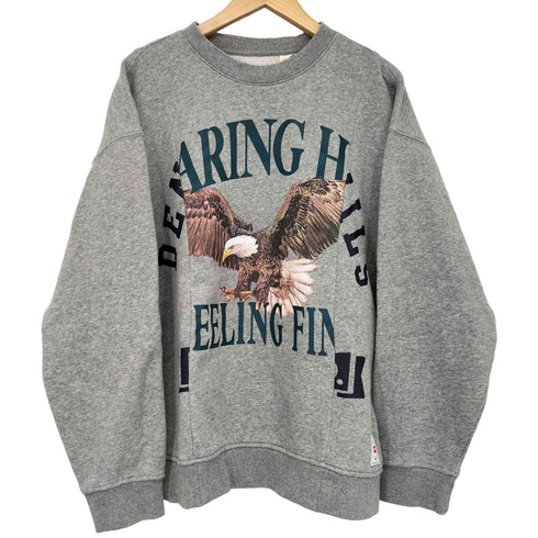 リーバイス Levis クルーネック 切替スウェットシャツ メンズ import:XS