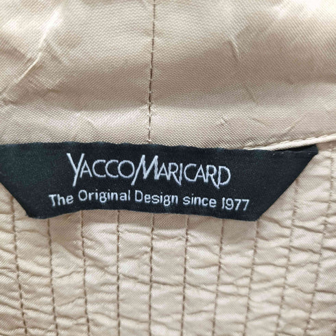 ヤッコマリカルド YACCO MARICARD Vネックデザイン ピンタックシャツ レディース 2