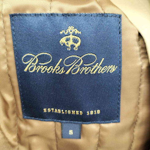 ブルックスブラザーズ BROOKS BROTHERS ライナー付き 比翼 ステンカラーコート メンズ import:S