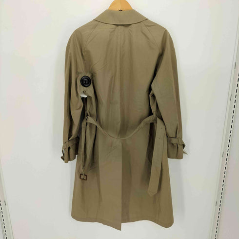 アクアスキュータム AQUASCUTUM 70-80S 英国製 比翼 ステンカラーコート メンズ