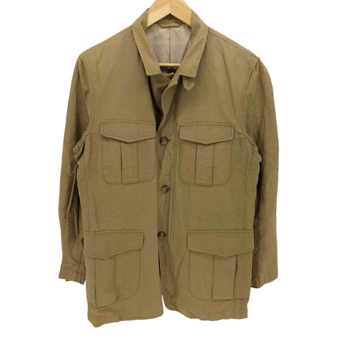 エディーバウアー Eddie Bauer Safari Jacket リネン混 サファリ ジャケット メンズ import:S