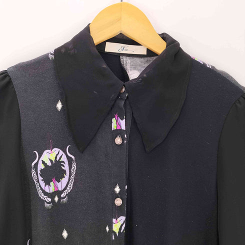 JINE 切替ワンピース レディース FREE