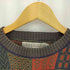 CROSSINGS FINE LINE 90s USA製 マルチカラーコットンニット メンズ JPN:XL