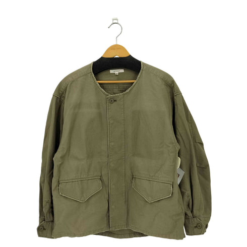 マウジー moussy COLLARLESS MILITARY JACKET レディース FREE