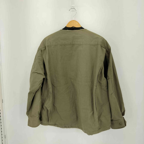 マウジー moussy COLLARLESS MILITARY JACKET レディース FREE