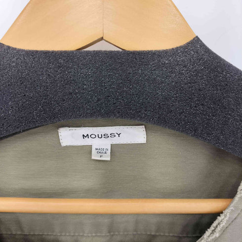 マウジー moussy COLLARLESS MILITARY JACKET レディース FREE