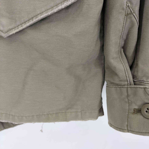 マウジー moussy COLLARLESS MILITARY JACKET レディース FREE