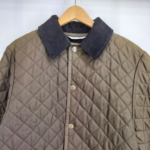 マッキントッシュ Mackintosh 90S 旧タグ スコットランド製 襟コーデュロイ キルティングジャケット メンズ UK:38