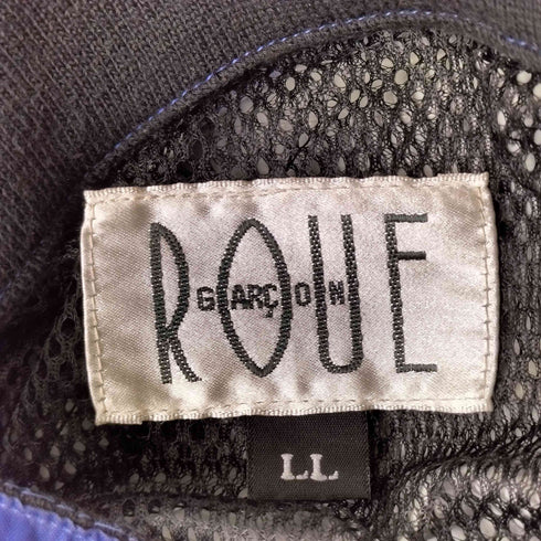 ROUE GARCON フロントロゴナイロンジップアップジャケット メンズ LL