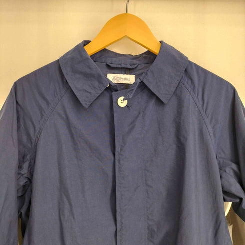 オーシバル ORCIVAL ナイロン 比翼ステンカラーコート メンズ JPN:4