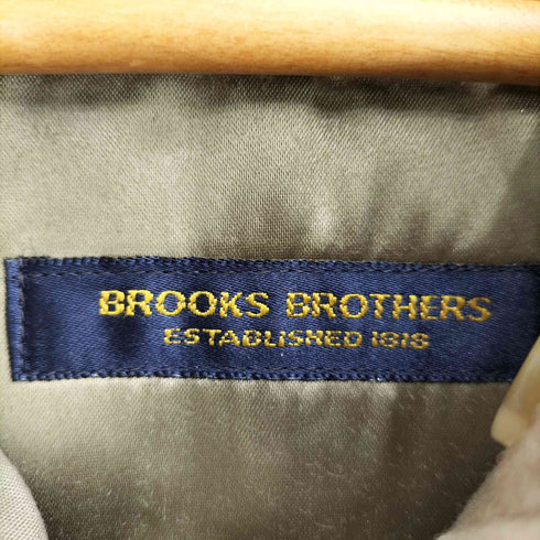 ブルックスブラザーズ BROOKS BROTHERS ウールライナー付 裏地チェック ステンカラーコート メンズ US:38