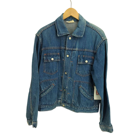 ジェーシーペニー JC Penney Ranchcraft 70S カラーステッチ デニムジャケット メンズ US:40