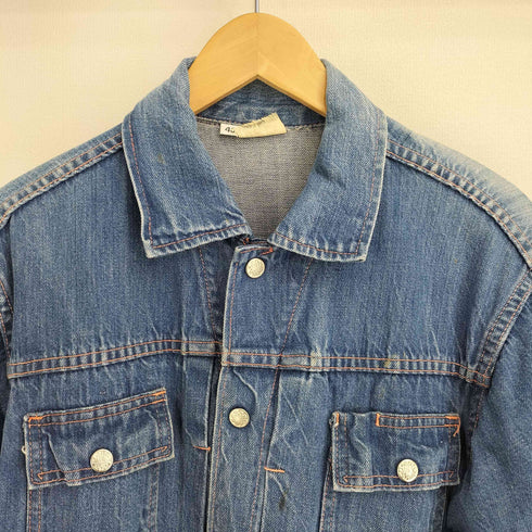 ジェーシーペニー JC Penney Ranchcraft 70S カラーステッチ デニムジャケット メンズ US:40