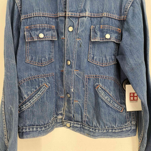 ジェーシーペニー JC Penney Ranchcraft 70S カラーステッチ デニムジャケット メンズ US:40