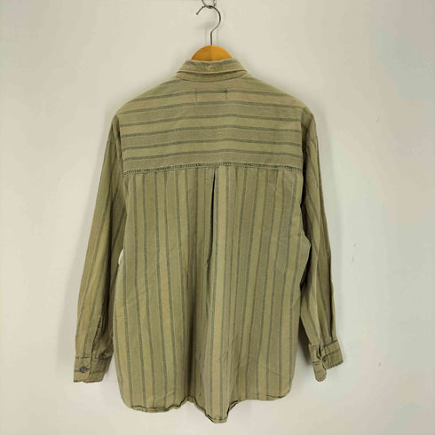 LEGENDARY BONHOMME MADE IN USA ストライプレギュラーカラーL/S シャツ メンズ JPN:L