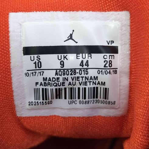 ジョーダンブランド JORDAN BRAND JORDAN WHY NOT ZER0.1 PFX BLACK/BLACK-SIGNAL BLUE-TEAM ORANGE メンズ JPN:28