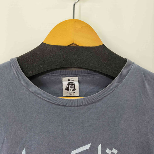 タコマフジレコード TACOMA FUJI RECORDS フロントプリント コットン半袖Tシャツ メンズ JPN:XL