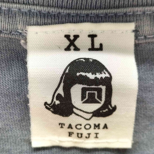 タコマフジレコード TACOMA FUJI RECORDS フロントプリント コットン半袖Tシャツ メンズ JPN:XL
