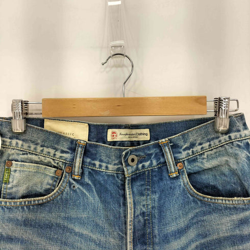 Fundamental Clothing FDMTL ボタンフライデニムパンツ メンズ 32