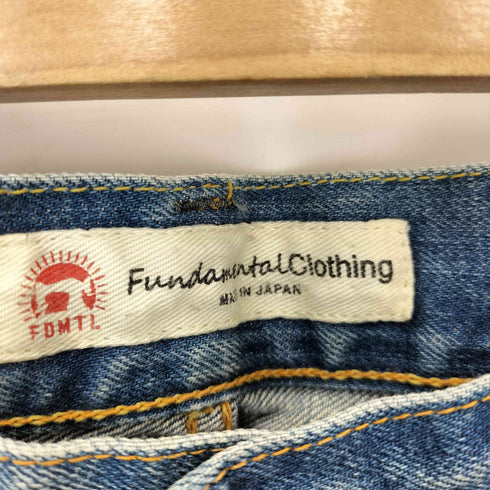 Fundamental Clothing FDMTL ボタンフライデニムパンツ メンズ 32