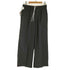ALFRED ALEX フェイクレイヤードダブルウエストワイドスラックスパンツ メンズ JPN:M