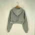 メゾンスペシャル MAISON SPECIAL Front Zip Short Hoodie レディース FREE