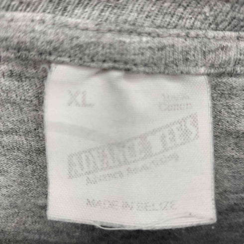 ADVANCE TEES 90s ベルギー製 シングルステッチ フィッシュプリント クルーネック半袖Tシャツ メンズ XL