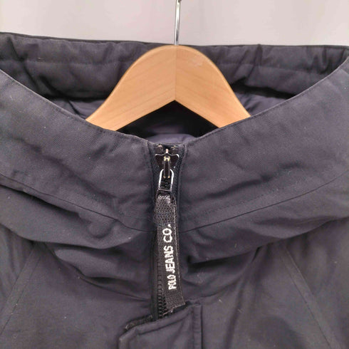 ポロジーンズカンパニーラルフローレン POLO JEANS COMPANY RALPH LAUREN 星条旗 刺繍 フーデッド ダブルジップ ダウン ジャケット メンズ import:S