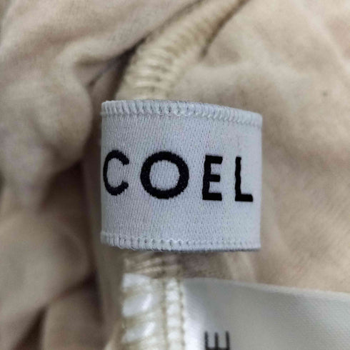 コエル COEL ギャザー タンクトップ レディース FREE