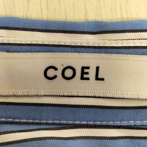 コエル COEL ビッグシャツ ストライプ レディース FREE