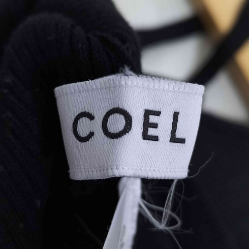 コエル COEL リブ ノースリーブ レディース