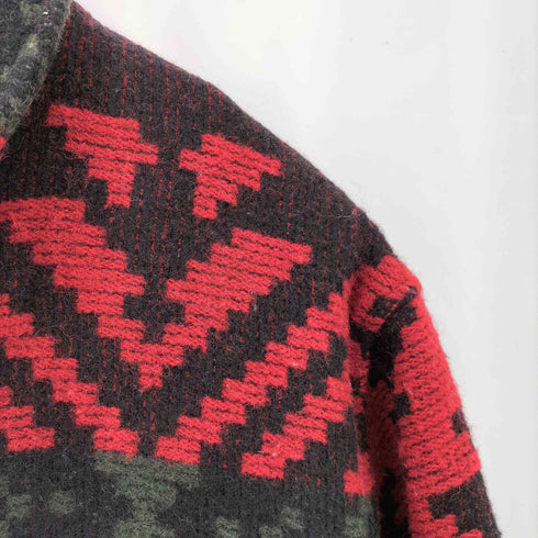 ウールリッチ WOOLRICH 80s USA製 ネイティブ柄 ウールジャケット メンズ L