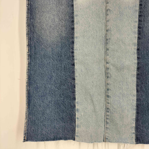 ザラ ZARA デニムパッチワークTRFスカート レディース M
