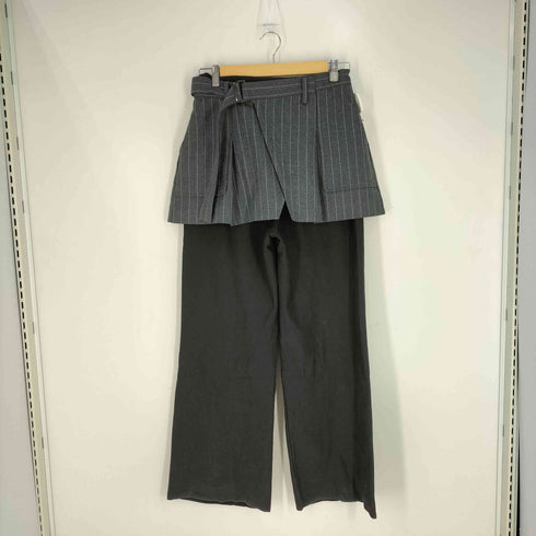 メゾンスペシャル MAISON SPECIAL ラップレイヤードスウェットパンツ レディース FREE