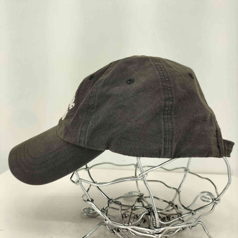 Something Quiet Threatens ロゴ刺繍 ベースボールキャップ メンズ